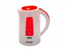 Чайник Zimber ZM-10849 2200 Вт 1.7 л пластик белый красный