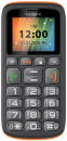Мобильный телефон Texet TM-B115 черный оранжевый 1.7"