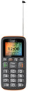 Мобильный телефон Texet TM-B115 черный оранжевый 1.7"7