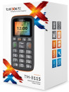 Мобильный телефон Texet TM-B115 черный оранжевый 1.7"8