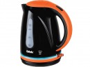 Чайник BBK EK1701P 2200 Вт оранжевый чёрный 1.7 л пластик