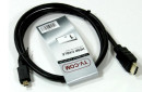 Кабель HDMI-micro HDMI 1.8м VCOM Telecom CG583K-1.8M 6926123462690