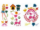 Набор для творчества Дизайнерские наклейки на одежду. Silvia Color Puppy 952182