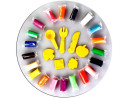 Тесто для лепки: 20 цветов, 290г,  формочки, инструменты Color Puppy 637792