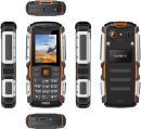 Мобильный телефон Texet TM-513R черный оранжевый 2"3