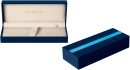 Шариковая ручка поворотная Waterman Carene Essential Silver ST синий S09098902