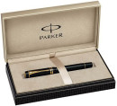 Перьевая ручка Parker Duofold F74 International Black GT M S06904102