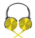 Гарнитура Sony MDR-XB450APY желтый3