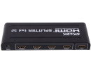 Сплиттер HDMI Orient HSP0104H 1-4 HDMI 1.4b/3D внешний БП 299862