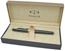Перьевая ручка Parker Sonnet F531 Dark Grey Laquer CT 0.8 мм S09123904