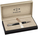 Шариковая ручка поворотная Parker Duofold K89 Black PT черный M S06906502