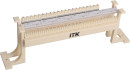 Кросс-панель на кронштейне ITK CP100-110-1 100-парная с модулями