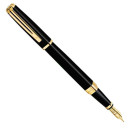 Перьевая ручка Waterman Exception Slim Black GT черный F перо F S06369302