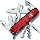Нож перочинный Victorinox Climber 1.3703.T 91мм 18 функций полупрозрачный красный