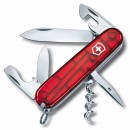 Нож перочинный Victorinox Spartan 1.3603.T 91мм 12 функций полупрозрачный красный