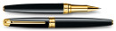 Ручка-роллер Caran D’Ache Leman Ebony black lacquered черный F 4779.2822