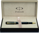Ручка-роллер Parker Duofold T74 Black GT чернила черные корпус черный S06904702
