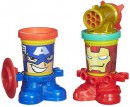 Набор для творчества Hasbro Play-Doh Герои Марвел Железный Человек и Капитан Америка B07452