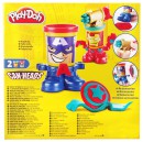 Набор для творчества Hasbro Play-Doh Герои Марвел Железный Человек и Капитан Америка B07454