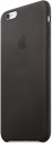 Чехол (клип-кейс) Apple Leather Case для iPhone 6S Plus iPhone 6 Plus чёрный MKXF2ZM/A2