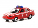 Автомобиль Технопарк Lada 110 Пожарная служба инерционный 1 шт красный А553-Н11058