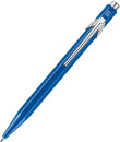 Шариковая ручка автоматическая Caran D’Ache Office 849 Popline Metallic Blue синий 849.640