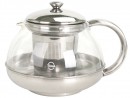 Чайник заварочный Tima Лотос TL-100 1 л металл/стекло серебристый