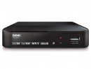 Тюнер цифровой DVB-T2 BBK SMP018HDT2 серый