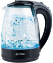 Чайник Vitek VT-1122TR 2200 Вт прозрачный 1.7 л пластик/стекло