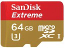 Карта памяти Micro SDXC 64Gb Class 10 Sandisk SDSQXNE-064G-GN6AA + адаптер4