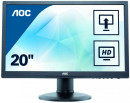 Монитор 20" AOC M2060PWDA2 черный MVA 1920x1080 250 cd/m^2 5 ms DVI VGA Аудио4