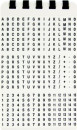 Самоклеющиеся маркеры Hyperline WMB-2 25.0мм x 6.35мм