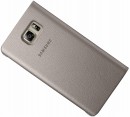 Чехол-книжка Samsung EF-CN920PFEGRU для Galaxy Note 5 S View золотистый8