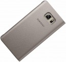 Чехол-книжка Samsung EF-CN920PFEGRU для Galaxy Note 5 S View золотистый9