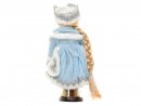 Кукла Новогодняя сказка Снегурочка в голубом Новогодняя сказка 30.5 см фарфоровая 9710422