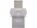 Флешка USB 16Gb Kingston DataTraveler microDuo 3C DTDUO3C/16GB серый2