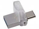 Флешка USB 16Gb Kingston DataTraveler microDuo 3C DTDUO3C/16GB серый3