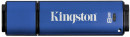 Флешка USB 8Gb Kingston DataTraveler Vault Privacy DTVP30/8GB синий2