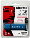 Флешка USB 8Gb Kingston DataTraveler Vault Privacy DTVP30/8GB синий5
