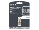 Флешка USB 64GB PNY Micro Hook Attache P-FDI64G/APPHK-GE серебристый3