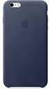 Чехол (клип-кейс) Apple Leather Case для iPhone 6S Plus синий MKXD2ZM/A3