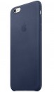 Чехол (клип-кейс) Apple Leather Case для iPhone 6S Plus синий MKXD2ZM/A4