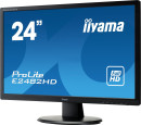 Монитор 24" iiYama Pro Lite E2482HD-B1 черный TFT-TN 1920x1080 250 cd/m^2 5 ms DVI VGA2