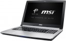 Ноутбук MSI PE60 6QE-083RU 15.6" 1920x1080 Intel Core i7-6700HQ 1 Tb 8Gb nVidia GeForce GTX 960M 2048 Мб серебристый Windows 10 9S7-16J514-0833