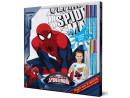 SM001-s8 Футболка с фломастерами для раскрашивания Spider-Man-Возраст 8 лет/Рост 128 см
