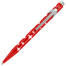 Шариковая ручка автоматическая Caran D’Ache Office Essentialy Totally Swiss синий M 849.0532