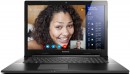 Ноутбук Lenovo IdeaPad G7080 17.3" 1600x900 глянцевый 3805U 1.9GHz 4Gb 1Tb Intel HD DVD-RW Bluetooth Wi-Fi Win8 черный 80FF002YRK2