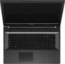 Ноутбук Lenovo IdeaPad G7080 17.3" 1600x900 глянцевый 3805U 1.9GHz 4Gb 1Tb Intel HD DVD-RW Bluetooth Wi-Fi Win8 черный 80FF002YRK8