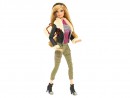 Кукла Barbie Fashionistas Deluxe в брюках и черной куртке 29 см BLR55