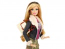 Кукла Barbie Fashionistas Deluxe в брюках и черной куртке 29 см BLR553